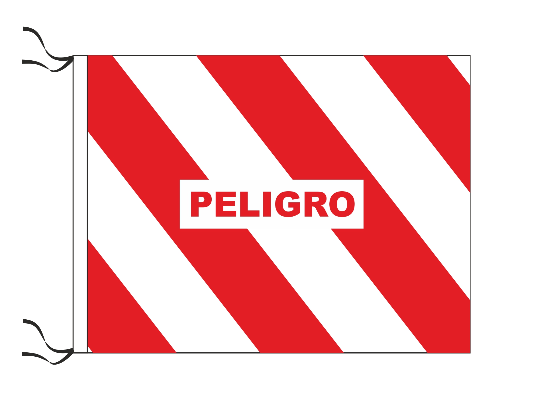 Peligro medida 35 x 60 cm   art:5553