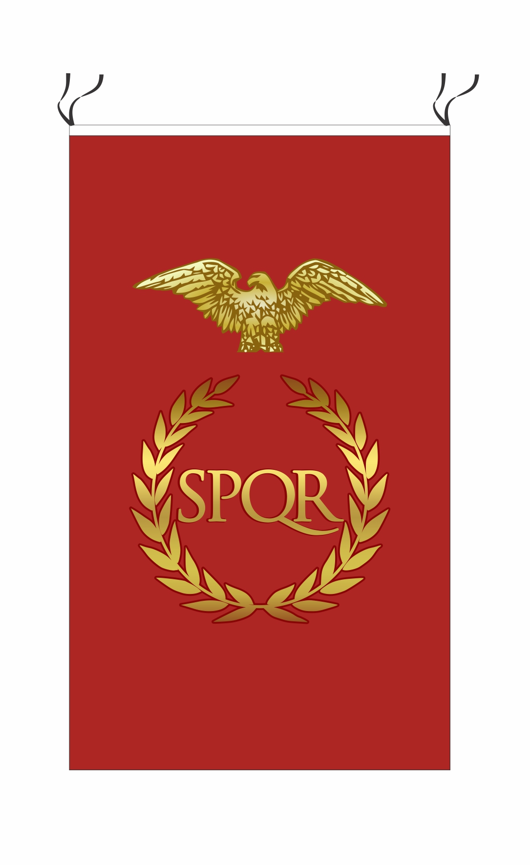 SPQR Imperio Romano de Occidente Vertical medida 150 x 90 cm   art:28680